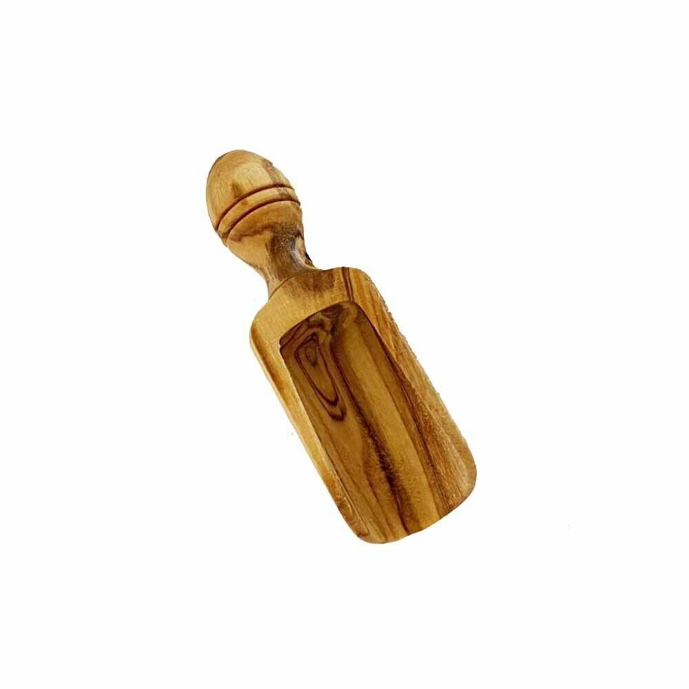 Olive Wood Mini Scoop  Scoop for Salts, Herbs, and More!